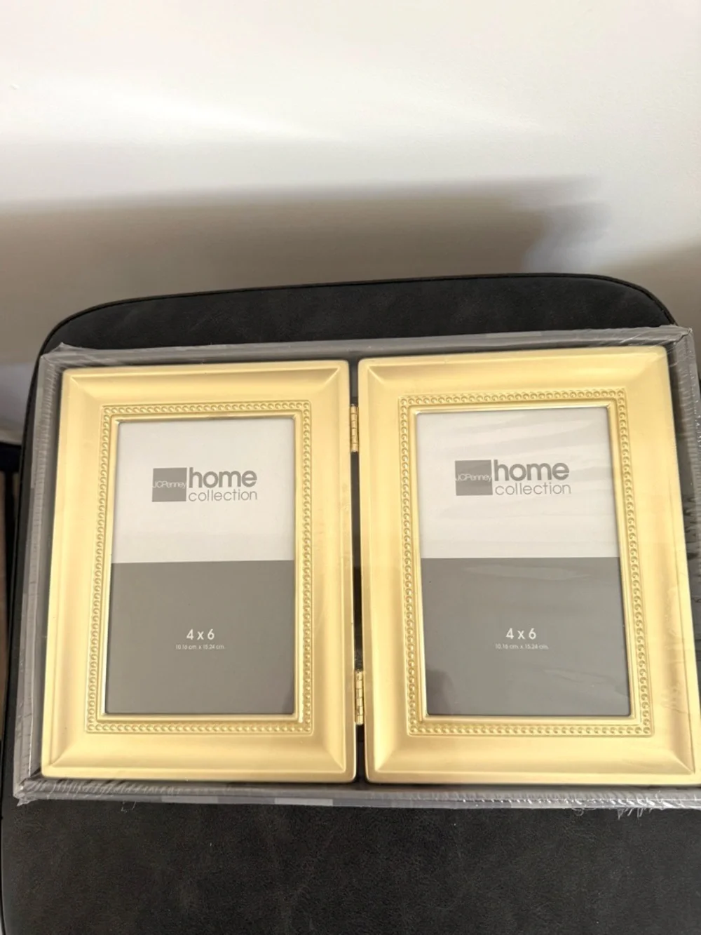 jcpenney Gold Double 4x6 Beaded Edge Picture Frame